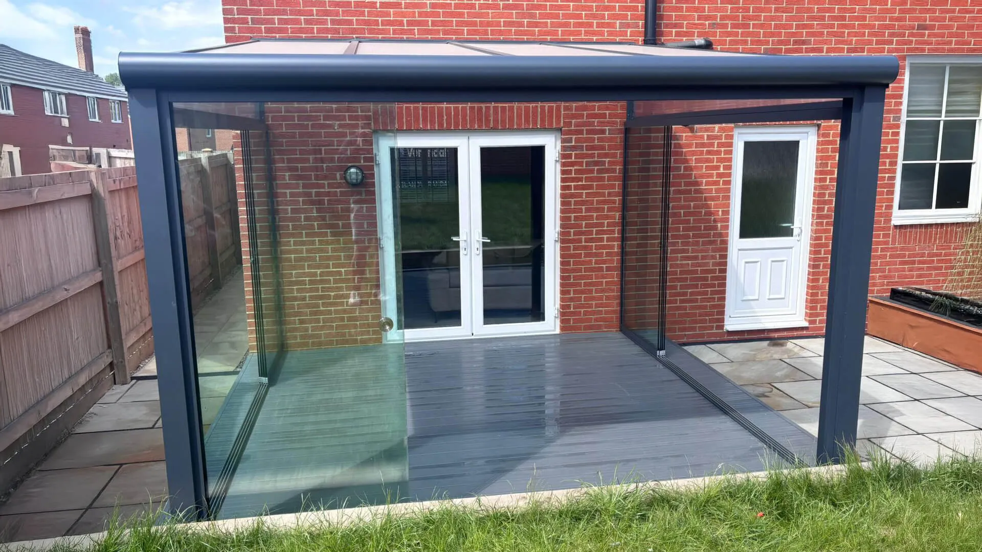 Veranda with decking